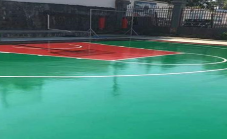 南宁篮球场翻新地面